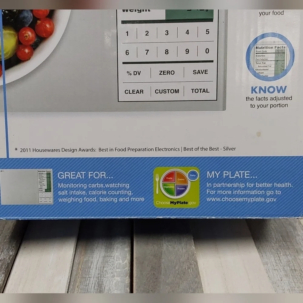 Perfect Portions Food Scale & Nutrition Facts